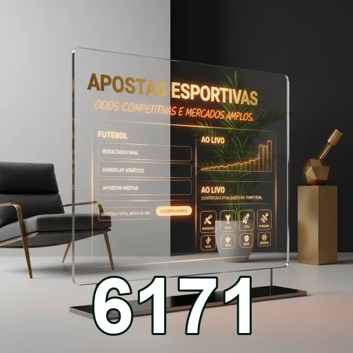 Tela mostrando opções VIP de apostas esportivas com 6171.