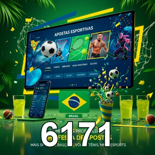 Interface do serviço VIP da 6171 em apostas esportivas.