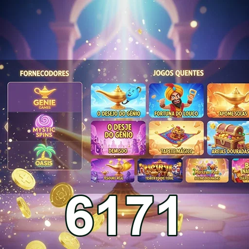 Jogos de slots oferecidos na plataforma 6171.