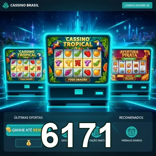Slots da plataforma 6171 destacam jogos temáticos e segurança.